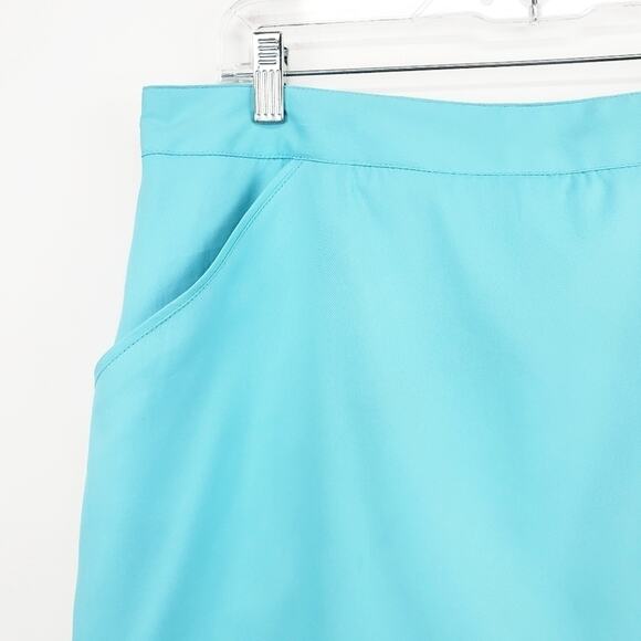 CORAL Bay Golf, Tennis Skort Size 16 Petite Turquoise Athletic wear - Picture 6 of 8